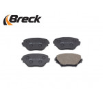 BRECK Bremsbelagsatz, Scheibenbremse